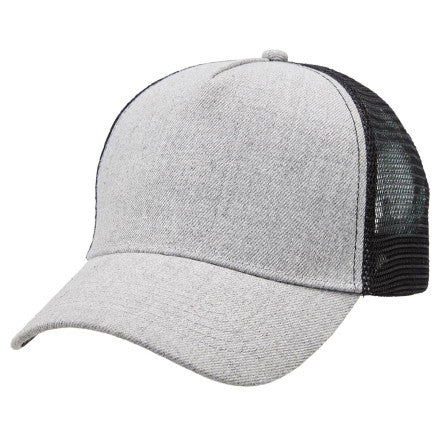 4395 Heathered Mesh Trucker