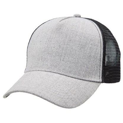 4395 Heathered Mesh Trucker