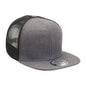 4396 Heathered Flat Peak Trucker