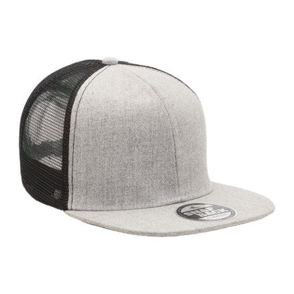 4396 Heathered Flat Peak Trucker