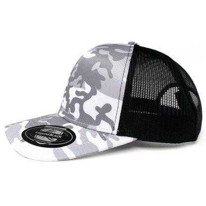 7016 Snow Camo Trucker