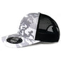 7016 Snow Camo Trucker