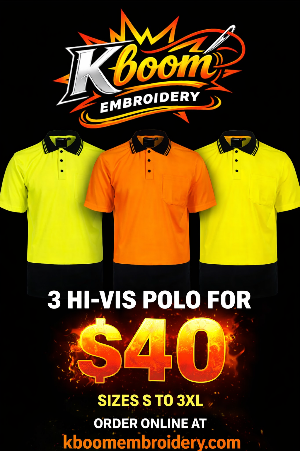 3X 1001 Men's Polo Shirt