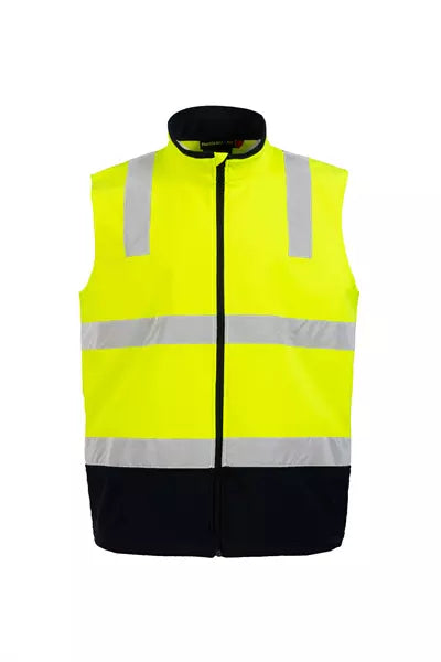 1002 Men's Vest Softshell Fabric + Tape