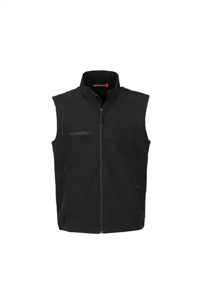 AUS2001 Man Softshell Vest Black