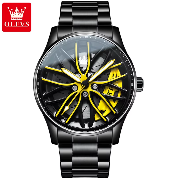 Men Watches Luxury OLEVS 9937OEM Yellow