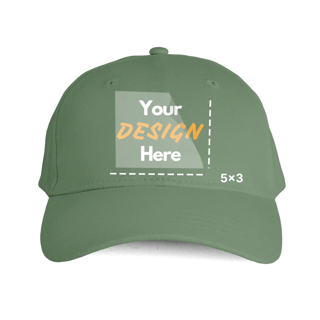 DTF PRINT ON FRONT OF TRUCKER CAPS