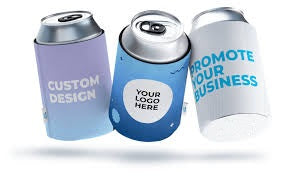 Stubby Koozie Plain + Logo