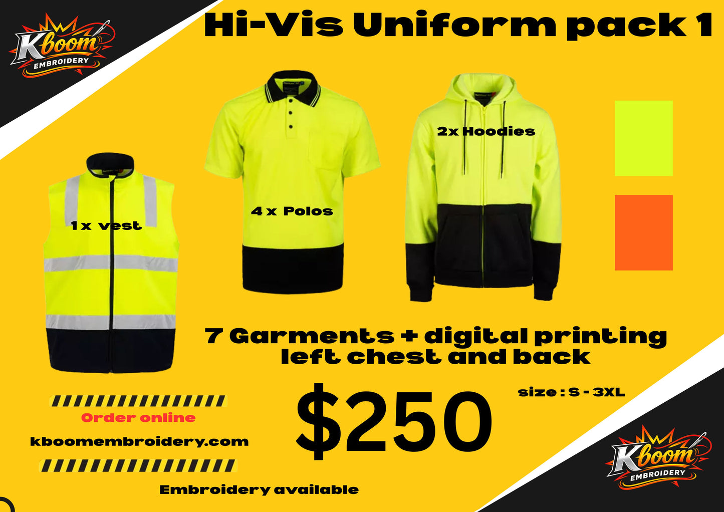 Hi-Vis Uniform pack 1