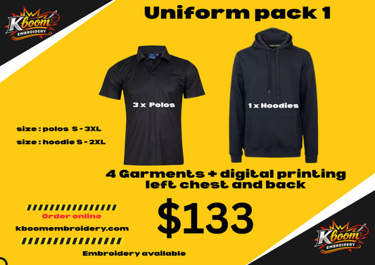 Uniform pack 1